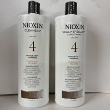 NIOXIN System 4 Liter Duo Set - Shampoo + Scalp Therapy Conditioner, 2 x 33.8 oz