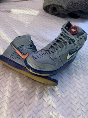 9.5 Mens Nike Dunk High All-Star Galaxy Blue 8.5/10