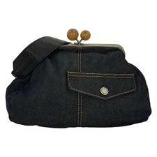 Borsa a tracolla Max Mara WEEKEND in denim navy