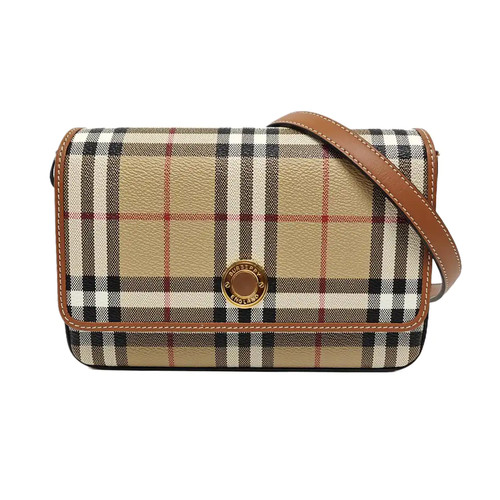 BURBERRY Crossbody bags Leather Camel Free Shipping | Duties Paid