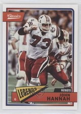 2018 Panini Classics Legends Red Back 18/299 John Hannah #197 HOF 0q3