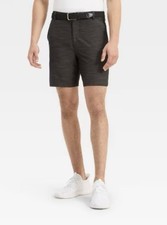 Men's Golf Shorts 7" - All In Motion Black Size 30 MSRP 30 New With Tags