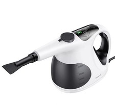 Limpiador de vapor natural multisuperficie de mano presurizado con accesorios
