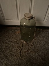 Antique McSwain Jr Glass Bait Trap Minnows & Roaches Jonesboro Arkansas