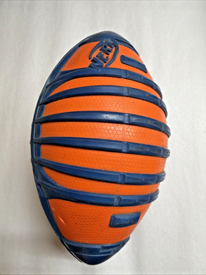 NERF Football Hasbro 2012 All Weather Blitz Orange and Blue