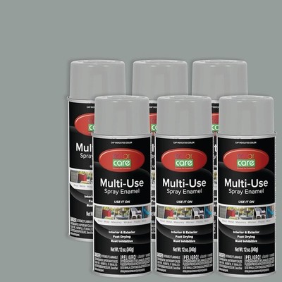 Color Care Spray Paint Gray Primer 12 oz- 6 pack