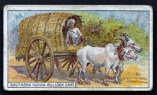 BRITISH AMERICAN (PLAIN) - TRANSPORT OF THE WORLD - SOUTHERN INDIAN BULLOCK CART