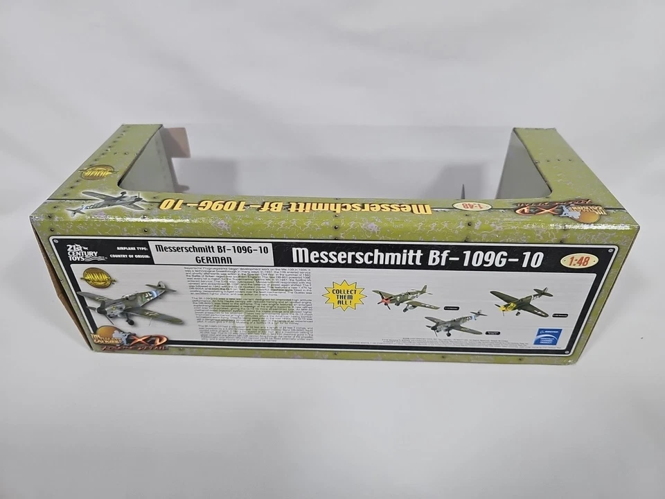 WWII Ultimate Soldier 1:48 MESSERSCHMITT Bf-109K-4 green 4 NEW Plane - Image 4 of 4
