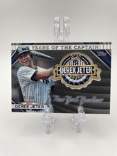 2020 Topps Update #20YCC-96 Derek Jeter 20 Years of The Captain Patch Black /50