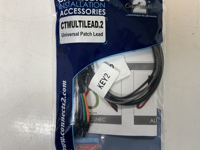 Connects2 CTMULTILEAD.2 – Universal Steering Control Patch Lead For Aftermarket Head Units – 3-Wire
