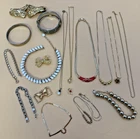 Vintage Gold Tone Jewelry Lot 2 Crown Trifari 1 Monet & Unsigned Pieces