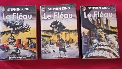 DER FLEAU: STEPHEN KING - ICH HABE 1991 GELESEN..  Konvolut 3 Romane Taschenbuch in B.E.