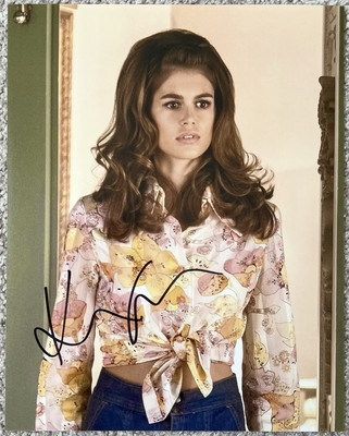 Kaia Gerber Signed In Person 8x10 Photo - Model, Palm Royale
