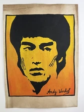 Andy Warhol COA Art Painting Original Drawing Vintage Paper Signed