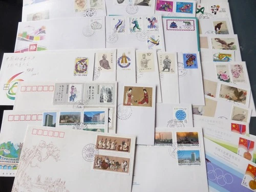 CHINA 1980's 35+ ILLUSTRATED FIRST DAY COVERS ALONG WITH ODD MAXIM CARDS