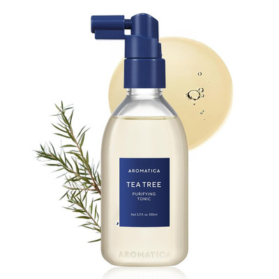 AROMATICA Tea Tree Purifying Tonic, Paraben, Silicone, Sulfate-free | Vegan | So