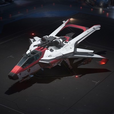 Star Citizen - F7 Hornet Mk II - Heartseeker Paint + Upgrade Kit - Coramor