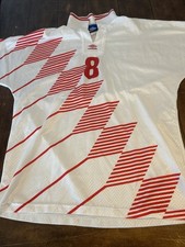 Vintage Umbro Ajax Amsterdam Men's Soccer Jersey, Size L #8HAS FLAWS READ