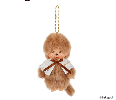 Sekiguchi Monchhichi Sweet Brown S Size Plush Boy/Girl/Chimutan