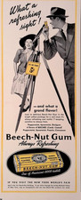 1940 Beech Nut Gum New York Worlds Fair Beech Nut Building Print Ad LIFE Oct 7