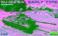 1:35 Miniart Su-122-54 Early Type Kit MA37035 Modellbau