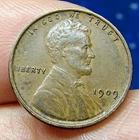 1909 VDB== Lincoln Wheat Penny---Very Fine looking Coin--#2