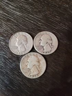 Pre-1965 Quarter 90% Silver - LOT OF THREE (3)