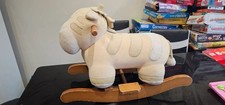 Playful Rocking Horse for Kids Wooden Rocking Horse for Toddlers