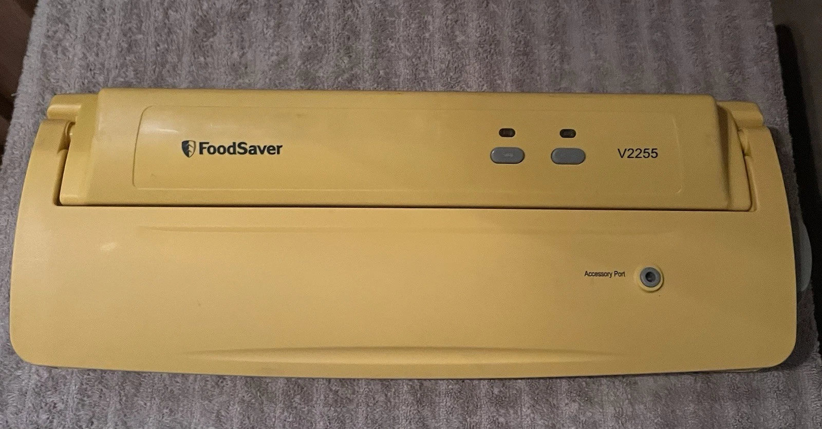 Retro Yellow Sunflower Food Saver Bagsealer V2255