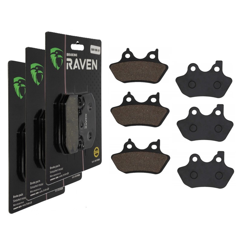 Plaquettes de frein Road Glide 1450 pour rouler sereinement lors de longs road trips