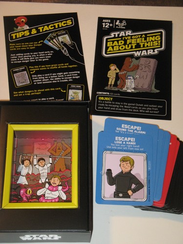Star Wars I've Got a Bad Feeling About This card game *complete* Disney Hasbro - Picture 3 of 3