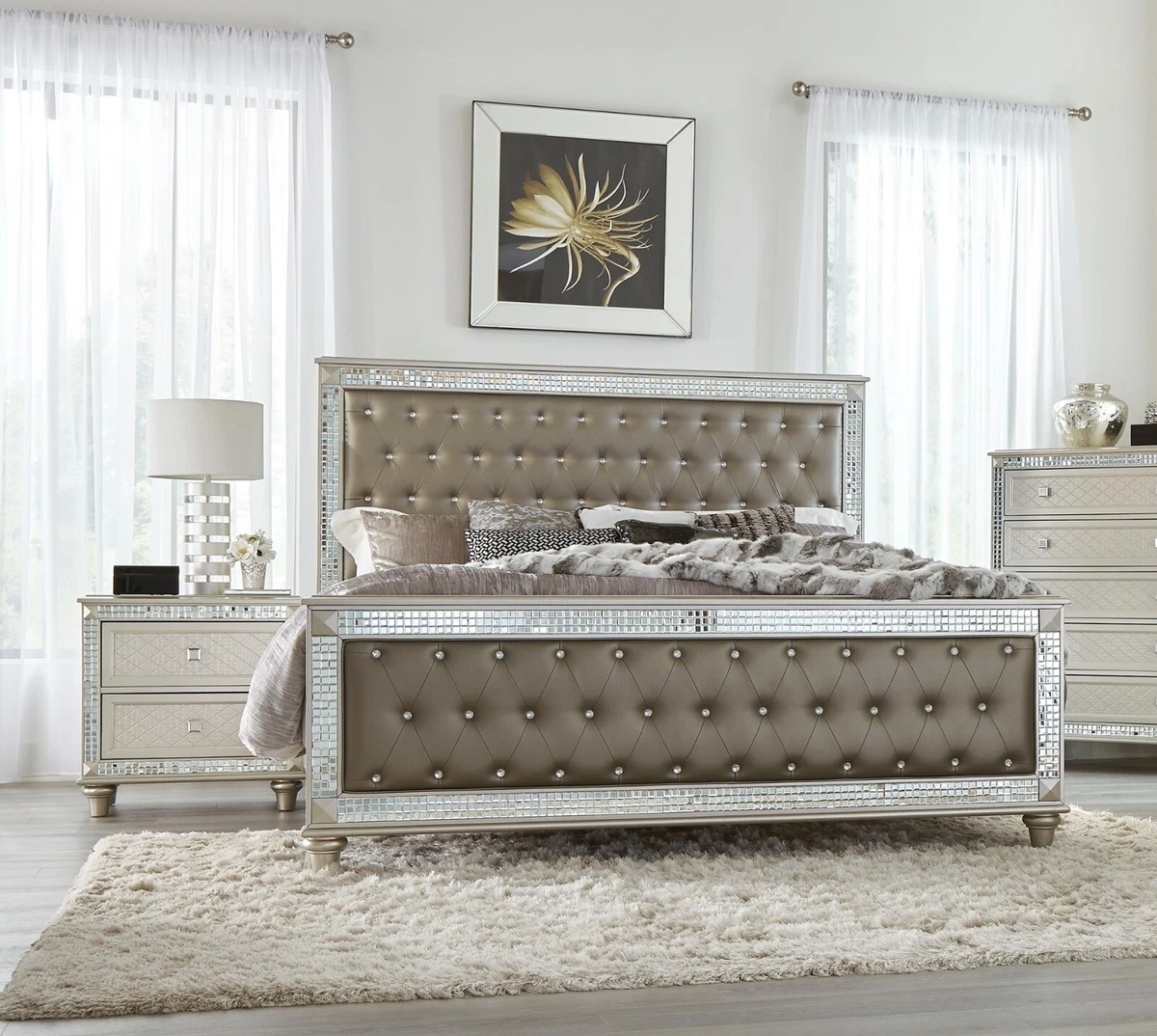 Elegant queen bedroom sets deals