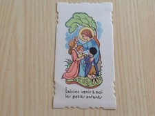 SANTINO FUSTELLATO  FRANCESE  RICORDO DELLA PRIMA COMUNIONE 