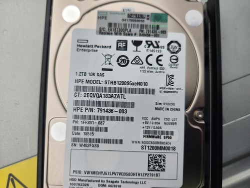 HP 3PAR StoreServ 8000 SFF SAS Drive Enclosure w/ 2x K2Q35-63001 Controller - Photo 6/17