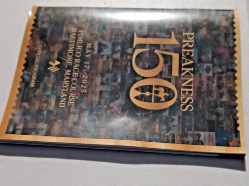 PREAKNESS 150: 2025 Preakness Stakes Program-LAST PREAKNESS Before Renovation!!! - Picture 3 of 3