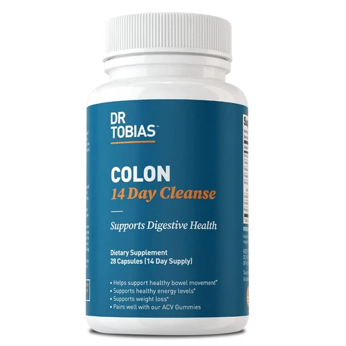 Dr. Tobias Colon 14 Day Cleanse - Advanced Detox Formula, Digestive Health