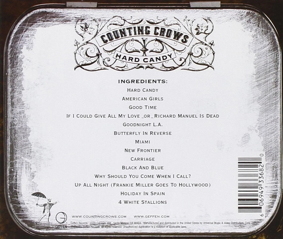 COUNTING CROWS * Hard Candy * CD * NEU * OVP - Bild 2 von 2