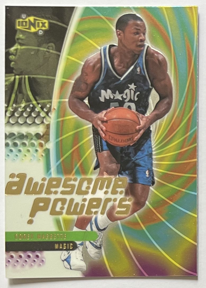 1999-00 Upper Deck Ionix Awesome Powers Corey Maggette Orlando Magic #AP-2