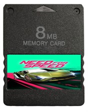 Need For Speed Most Wanted Carbon PlayStation 2 PS2 Memory Card Completed Saves
