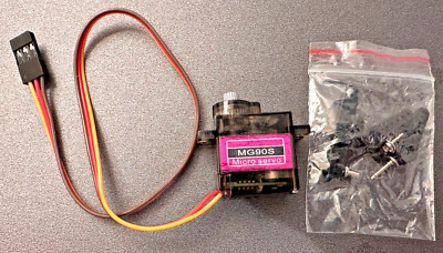 MG90S Micro Servo Metallgetriebe - 13,4 Gramm für RC Modelle