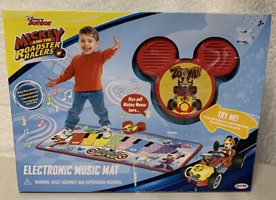 Mickey and the Roadster Racers Electronic Music Play Mat, Multicolor Mickey