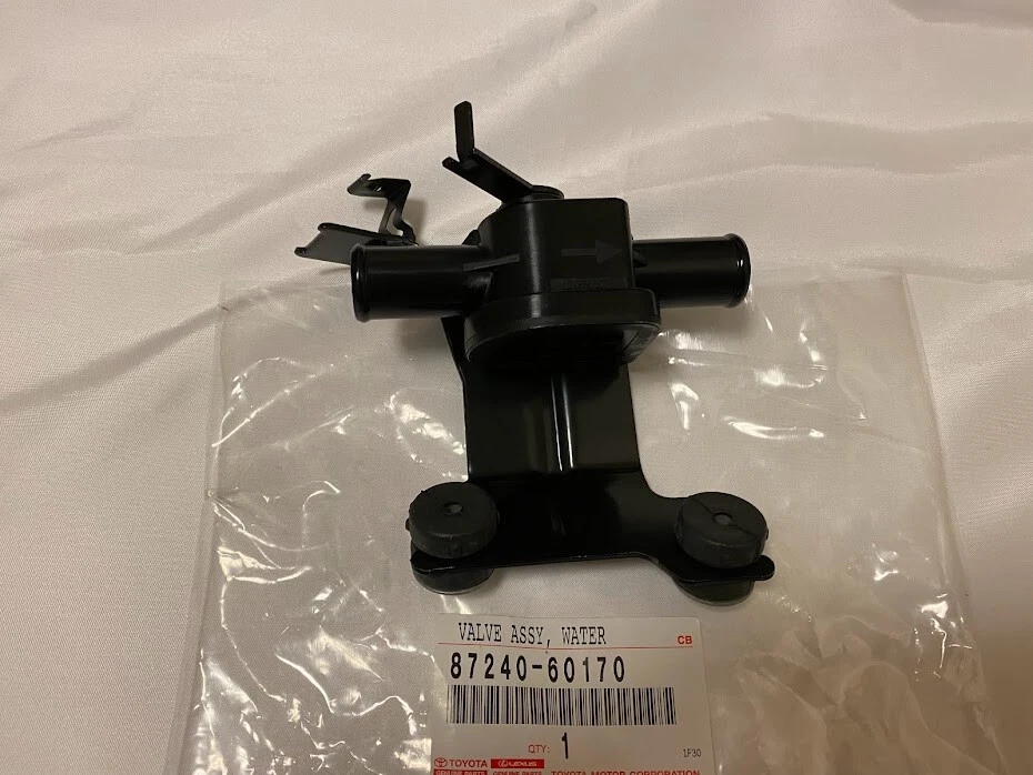 Válvula de agua calentador Toyota 1995-1997 Land Cruiser Lexus LX450 87240-60170 Foto 4 de 4