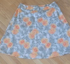 Sag Harbor Floral Skirt Plus Size 18