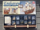 CONSTRUCTO 1/60 ENDEAVOUR SAILING SHIP W/ FITTINGS & SEWN SAILS WOODEN KIT 80832