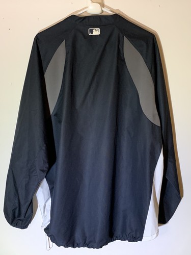 New York Yankess - Majestic - 1/4 zip - Giacca base cool con maniche rimovibili - L - Foto 7 di 8