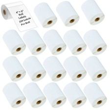 24 Rolls DYMO 4XL Direct Thermal Shipping Labels 4" x 6" 1744907 220 Labels/Roll