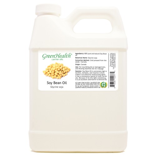 Soy Bean Carrier Oil (100% Pure/Natural) - GreenHealth - 第 6/7 張圖片