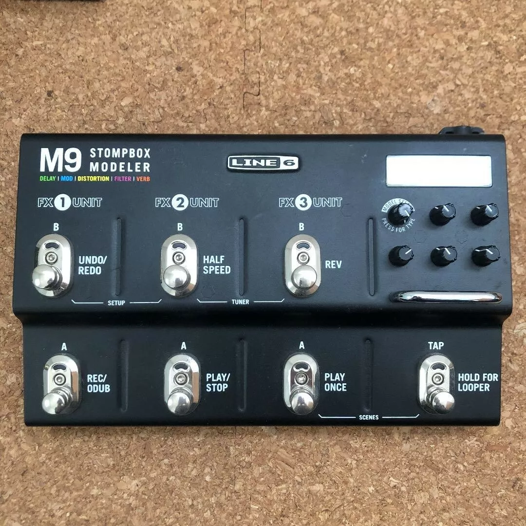 line6 M9 Stomp box Modeler multi effects Used from Japan