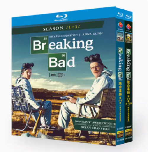 Breaking BadSeason 15 TV Series BluRay DVD BD 8 Disc All Region Box