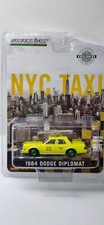 Greenlight 1: 64 DODGE 1984 DIPLOMAT GREEN WHEEL CAR MODEL
